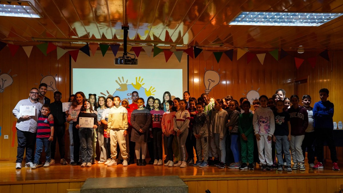 Foto de familia de la gala de premios ‘Destacando El Ejido’ .