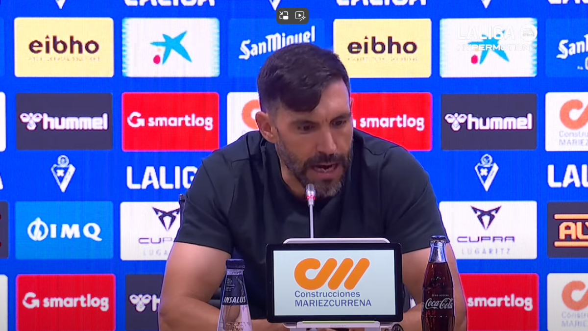 Eder Sarabia en la sala de prensa del campo de Ipurúa habló muy claro.