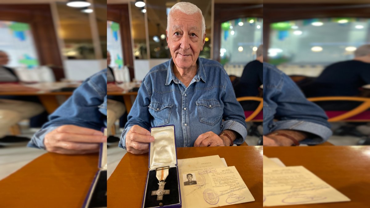 José López Bermejo durante la entrevista.