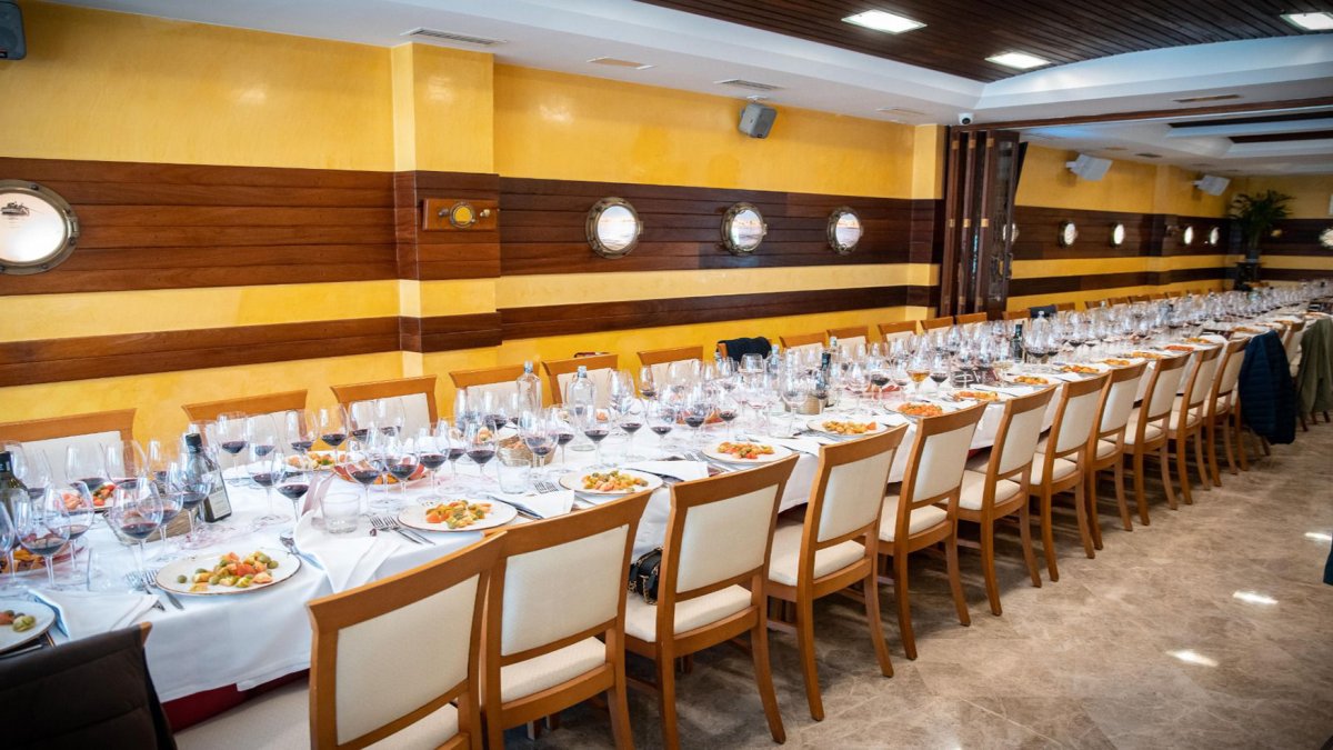 Salón del Restaurante Escánez.