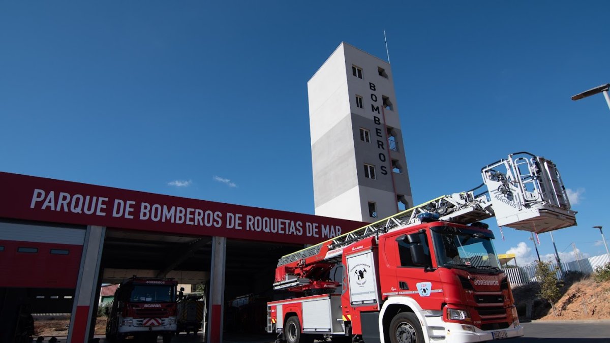 Parque de Bomberos de Roquetas de Mar.