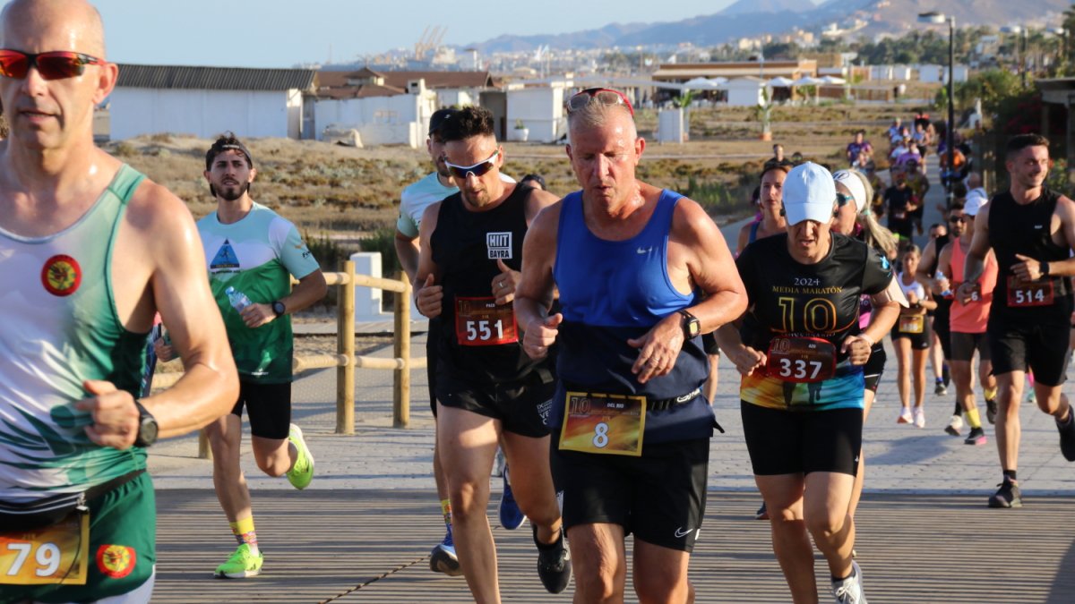 Media Maratón de Vera en una edición anterior.