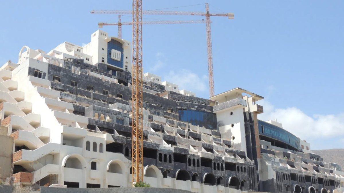 Hotel de El Algarrobico.