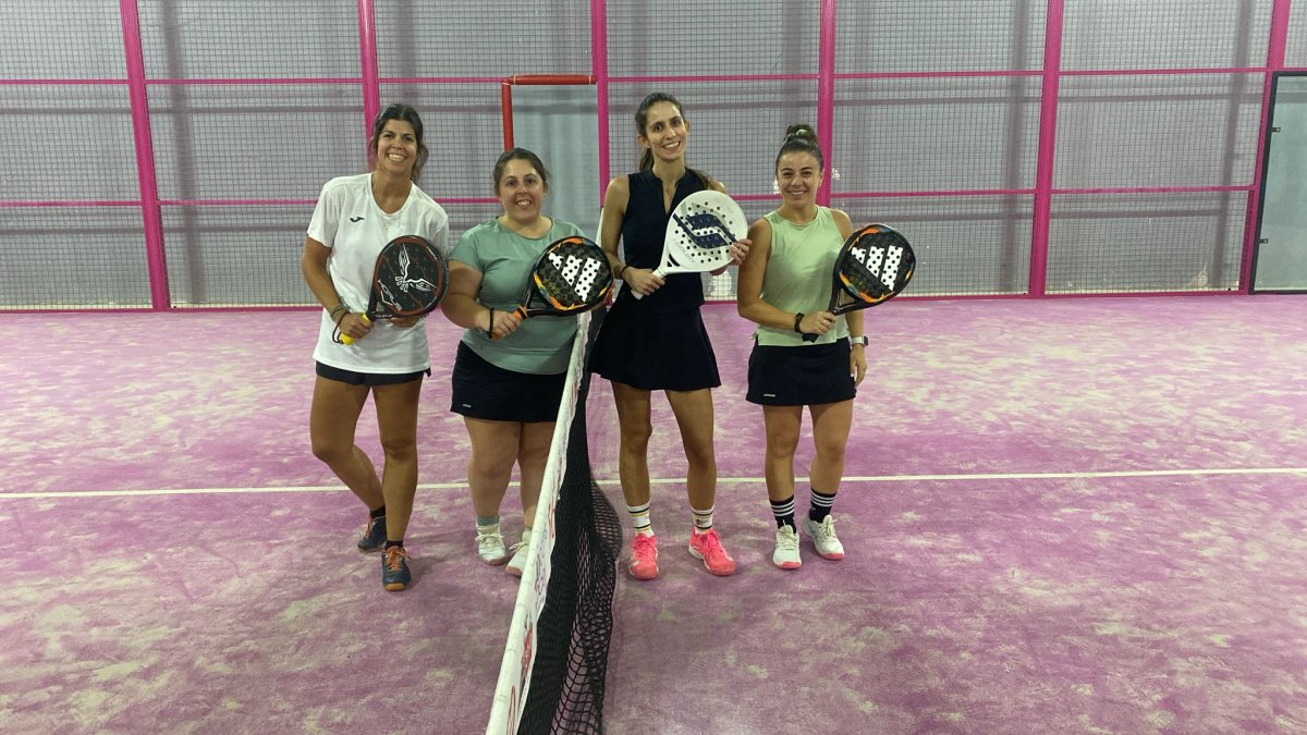 Torneo benéfico de pádel promovido por la Fundación Isabel Enrique Díaz.