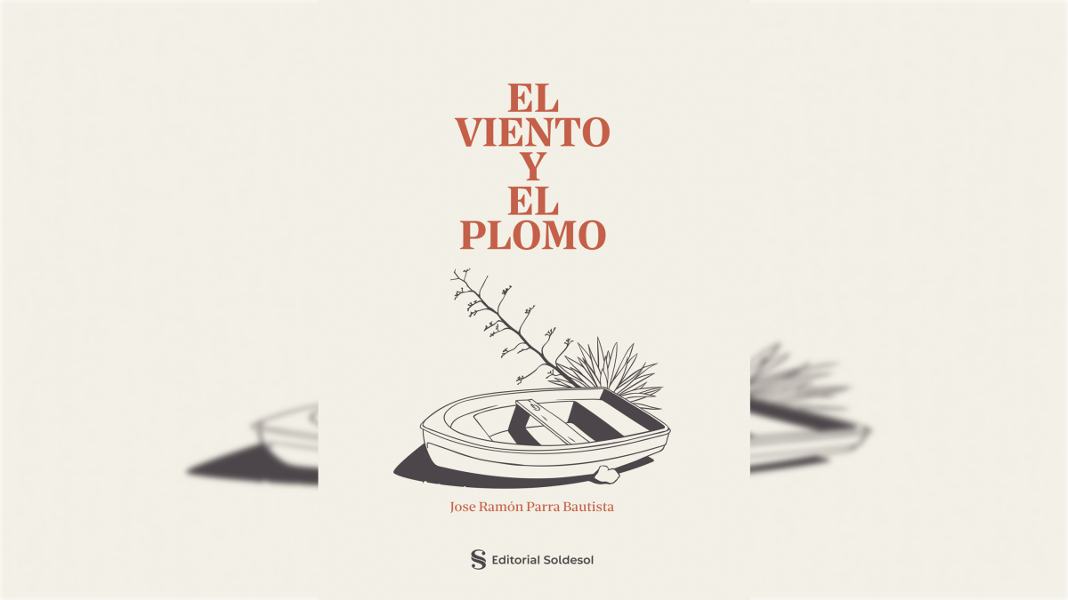 Carátula de 'El viento y el plomo', tercera novela de José Ramón Parra Bautista.