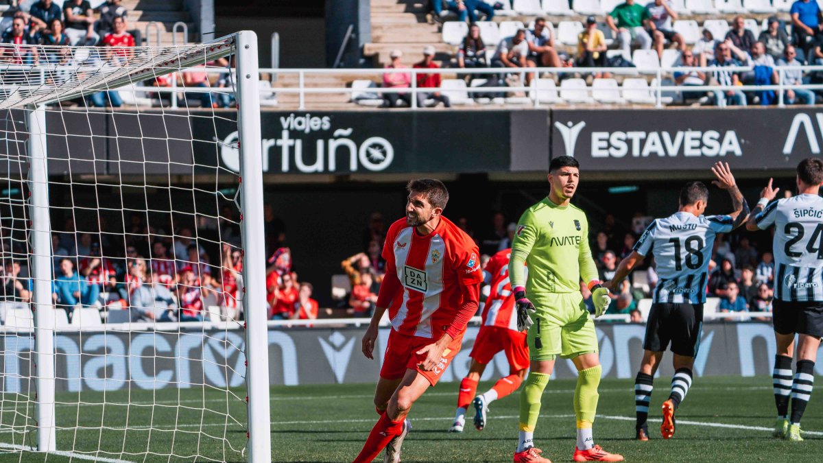 Édgar tuvo el 0-1 en Cartagena.