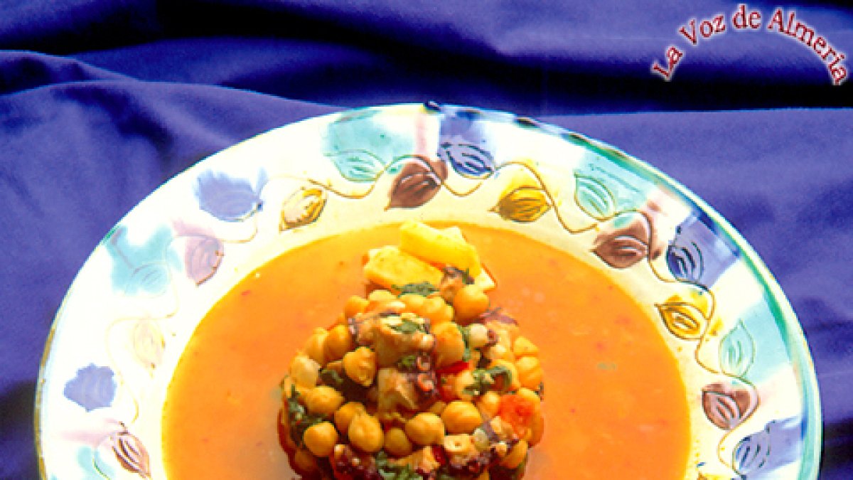 PULPO CON GARBANZOS DE LA CHANCA