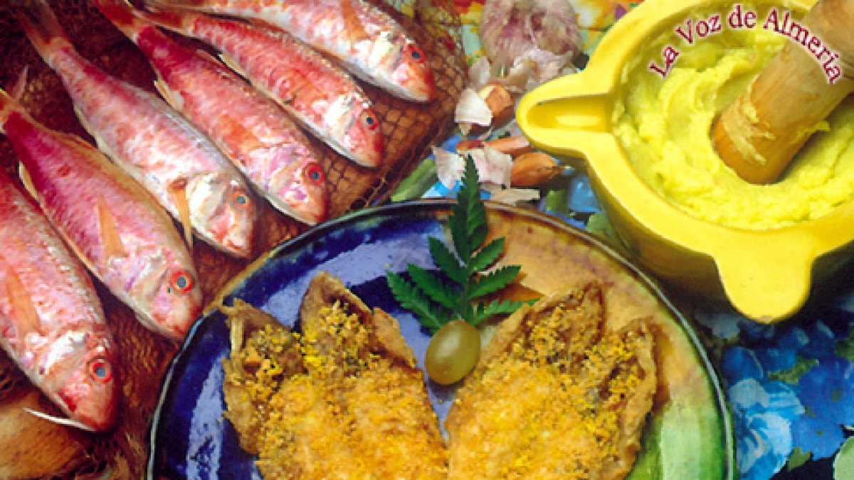 SALMONETES CON AJO BLANCO