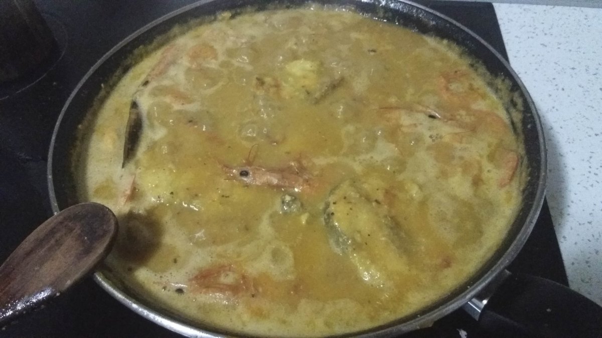 Zarzuela de marisco.