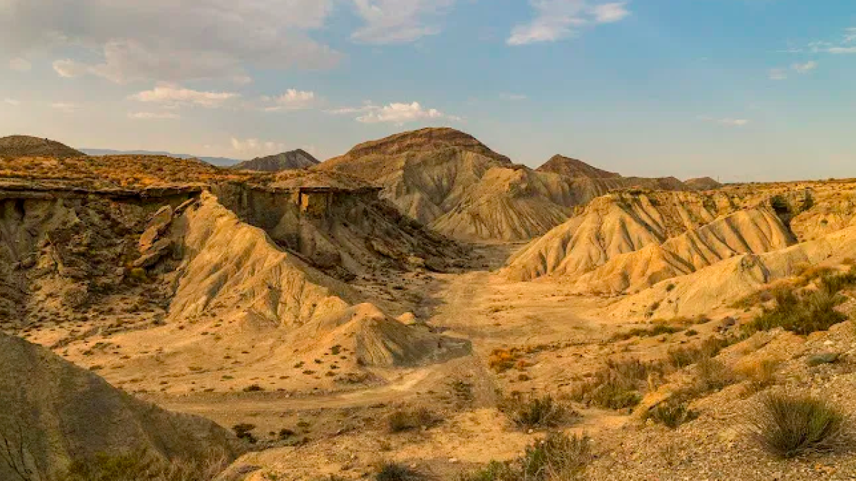 El desierto de Tabernas.