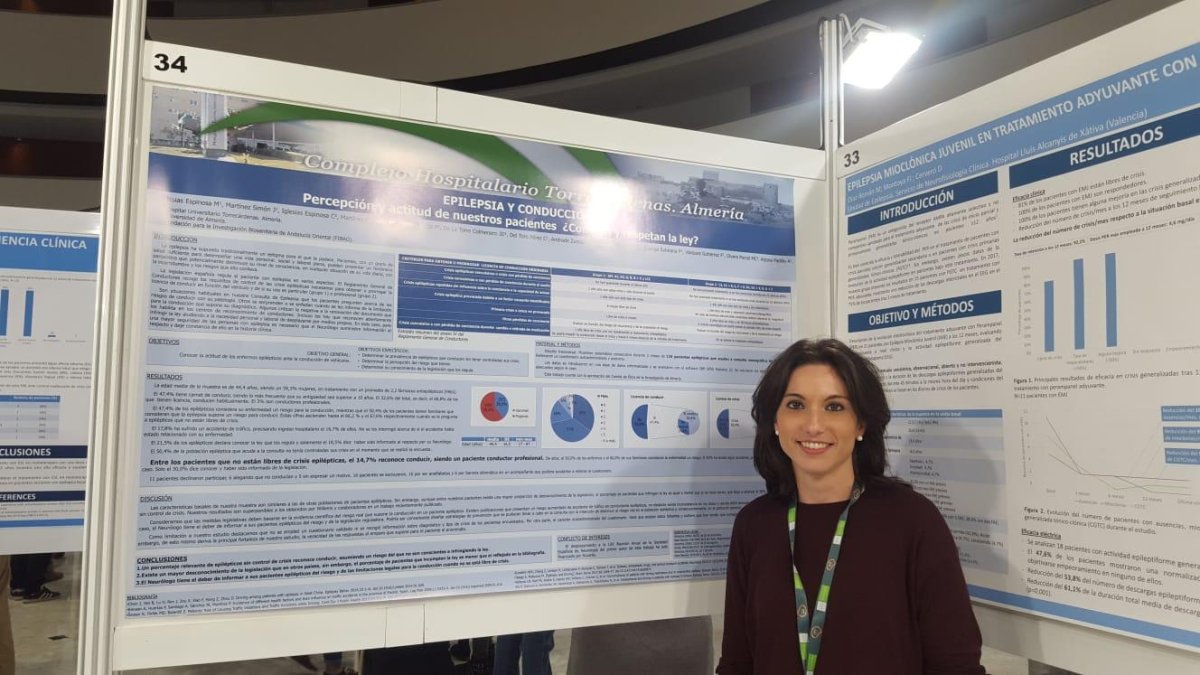 Mar Iglesias, neuróloga clínica del Hospital Universitario Torrecárdenas.