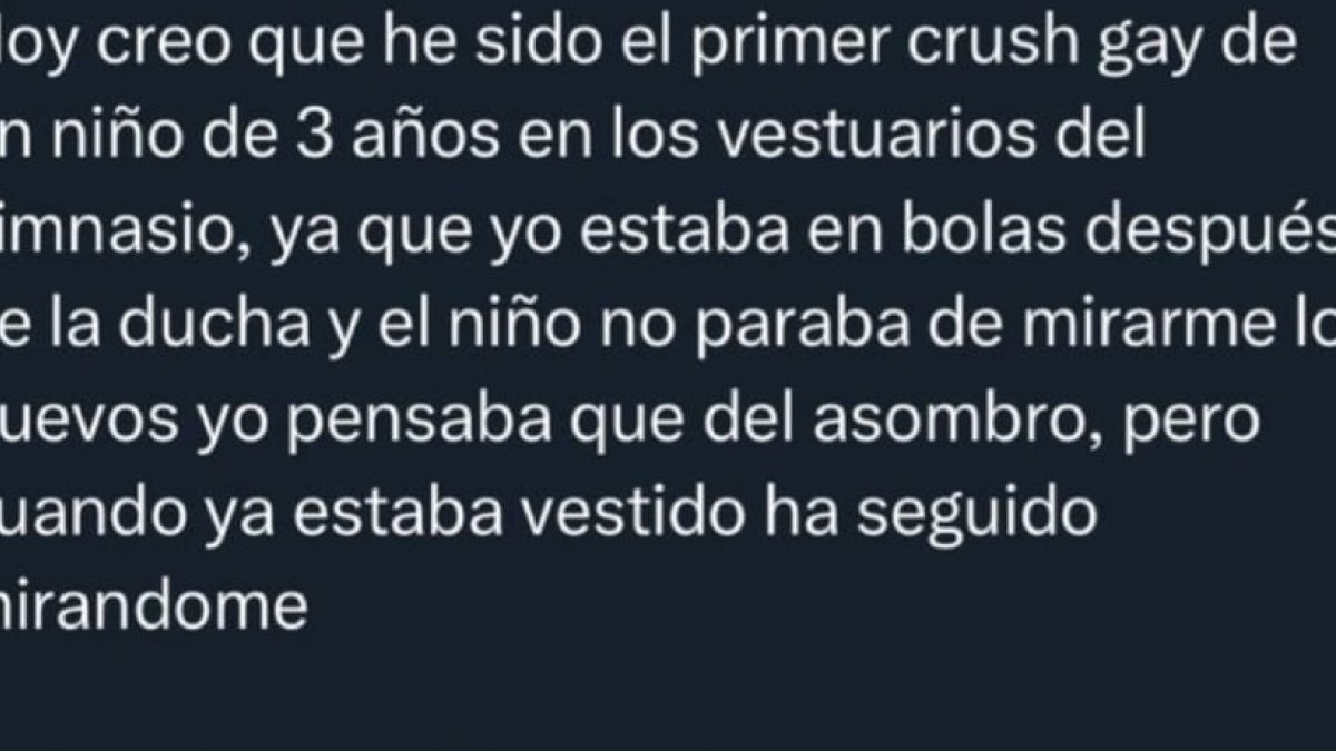 Tuit con contenido sexual relacionado con un menor publicado por un bioquímico almeriense.