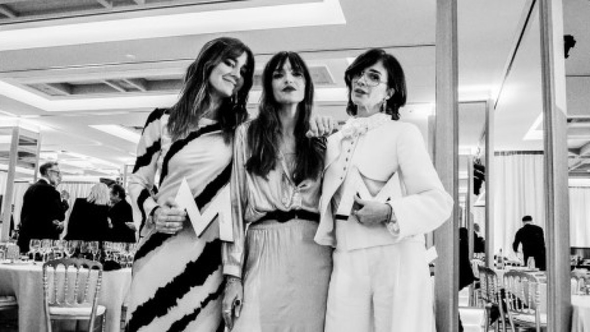 Isabel Jiménez, Sara Carbonero y Paz Vega.