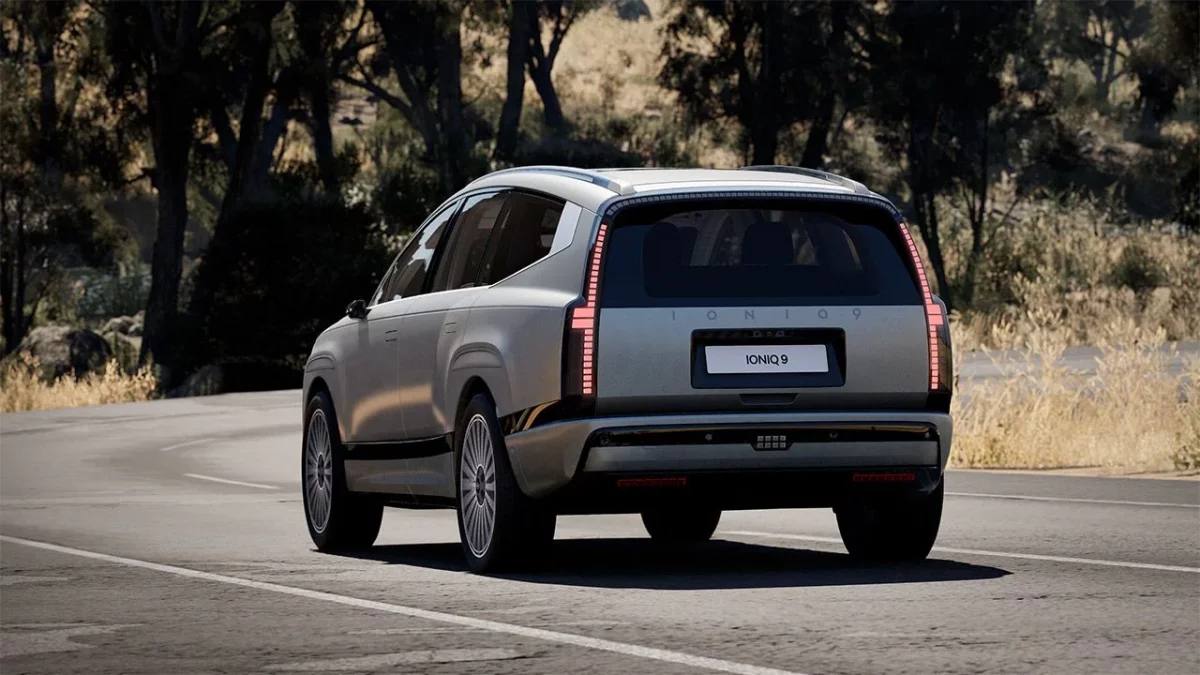 Imagen del nuevo gran SUV eléctrico de Hyundai