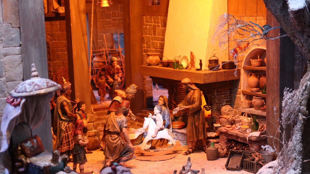 Figuras del Belén Monumental de Vera 2024.