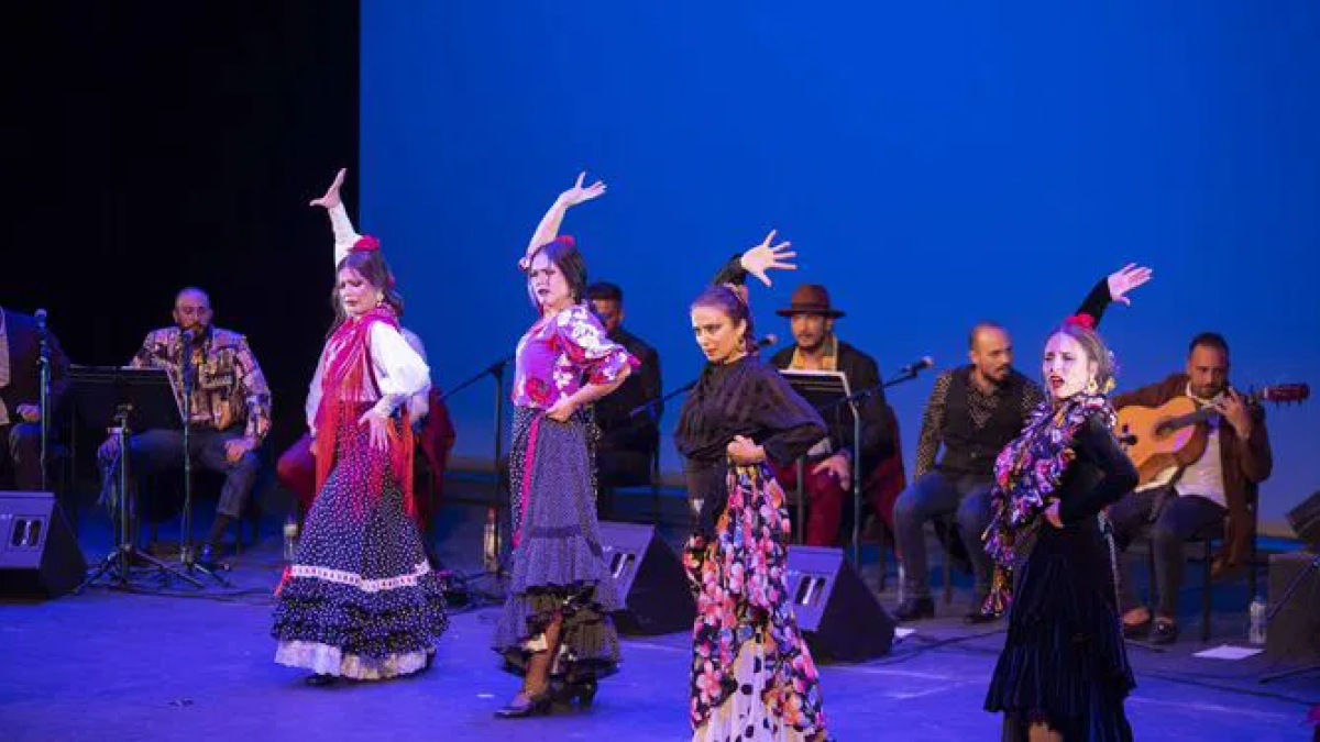 Imagen de archivo de 2021 de una zambomba flamenca durante la Navidad almeriense.