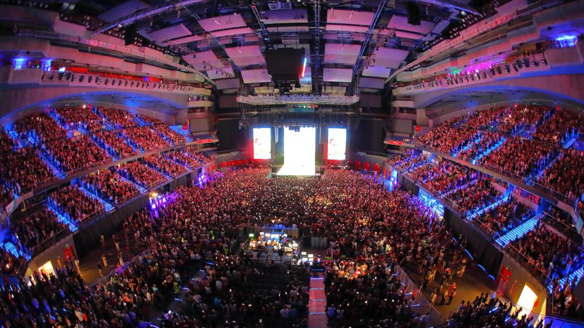 Imagen de un concierto extraída de la web de WiZink Center.