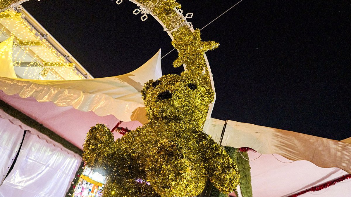 Decoración instalada en AlmeriPark.