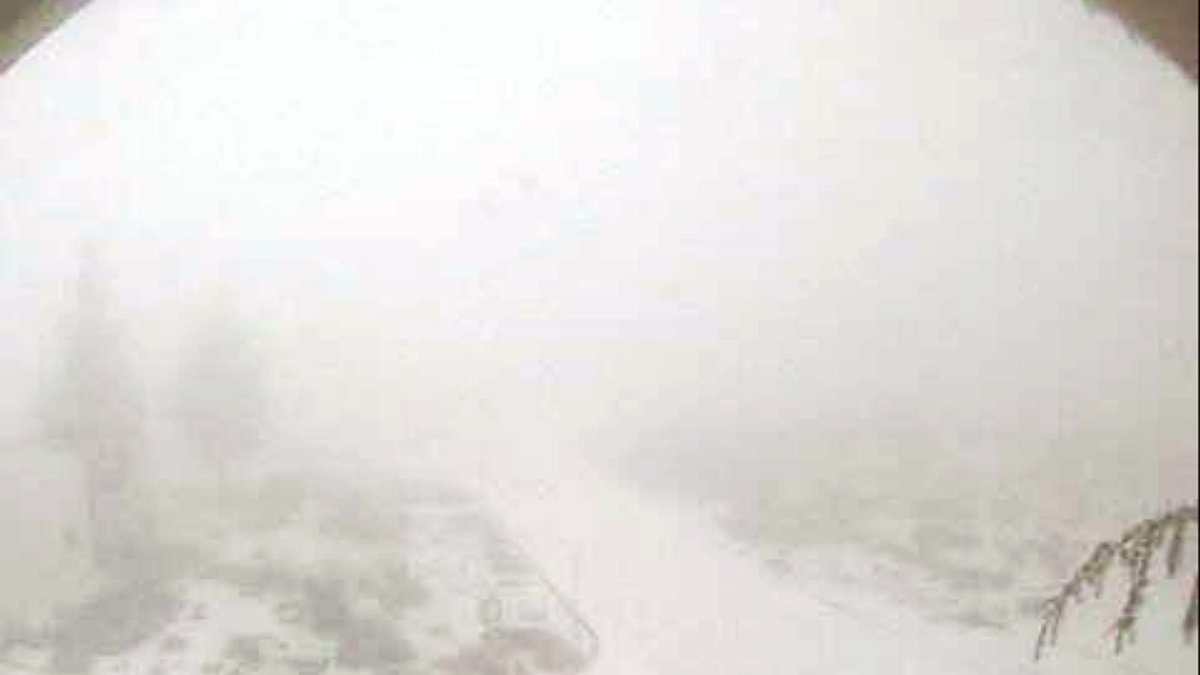 Captura de una de las cámaras exteriores del Observatorio de Calar Alto.