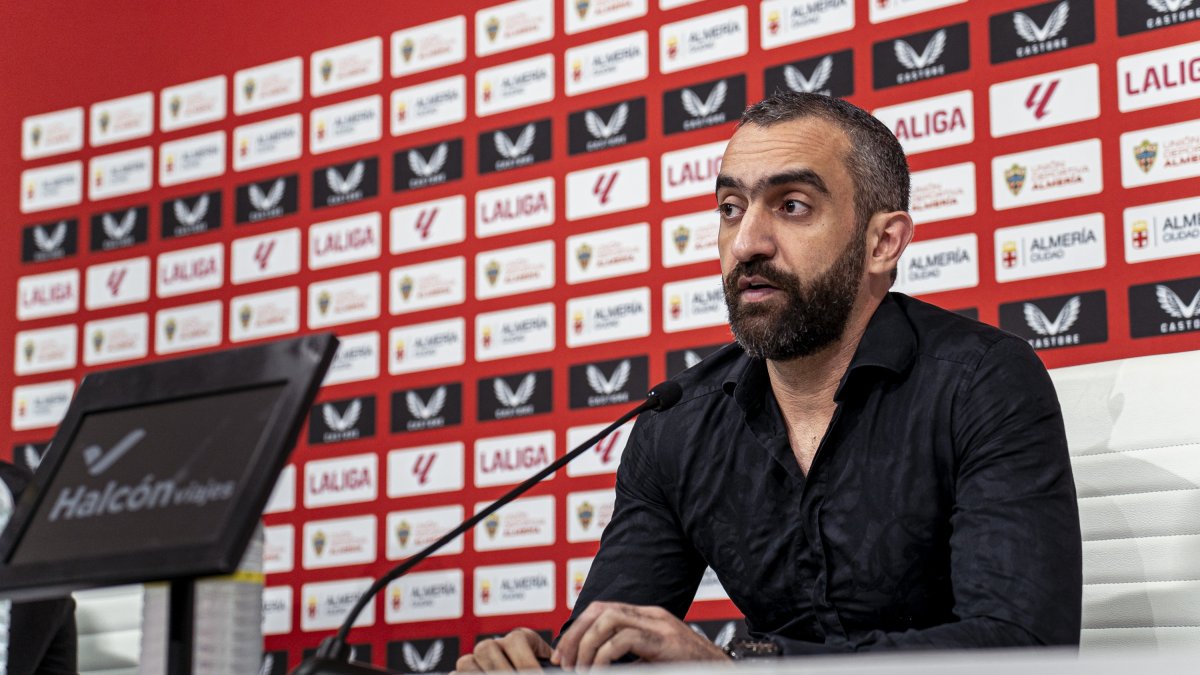 El director general del Almería vuelve a tomar la palabra coincidiendo con la previa del Mirandés.