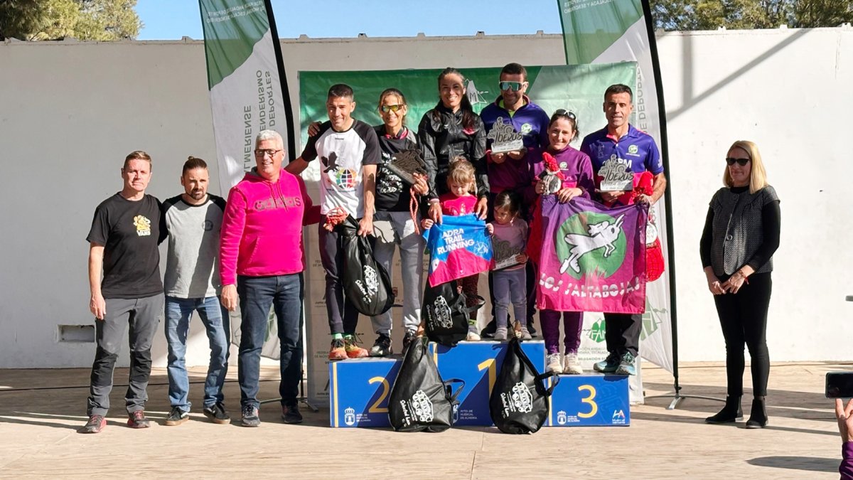 Ganadores absolutos de la V Extreme Iberus Trail.