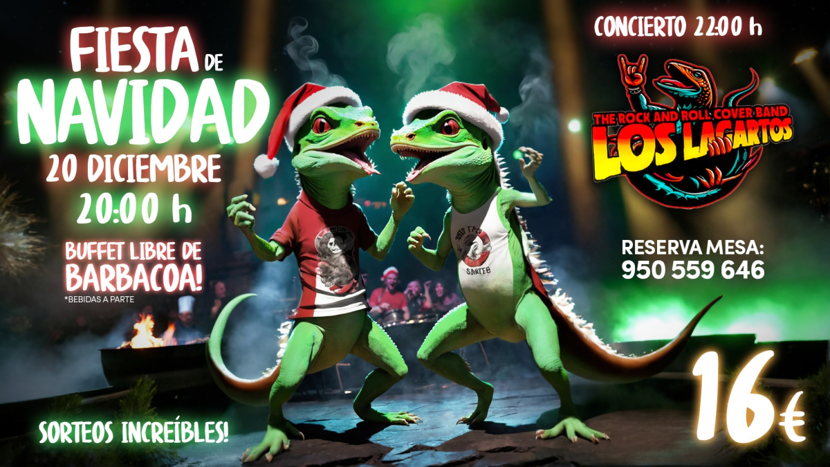 El cartel que da la bienvenida a la Navidad con un evento espectacular en La Envía Golf.