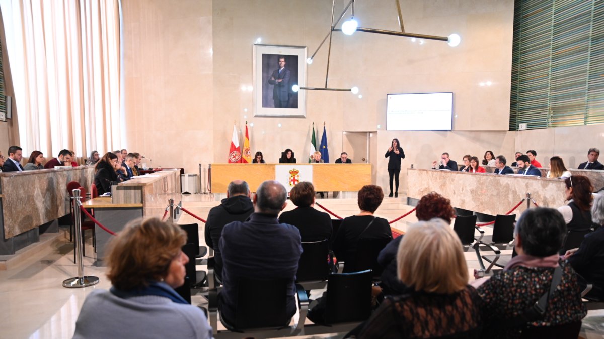 Imagen de la última sesión plenaria de la capital