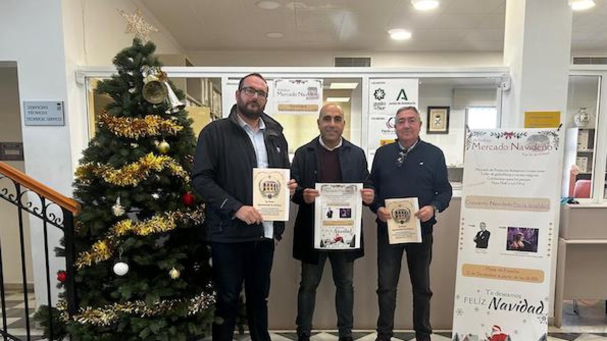 Presentación del II Mercadillo Navideño en Arboleas.