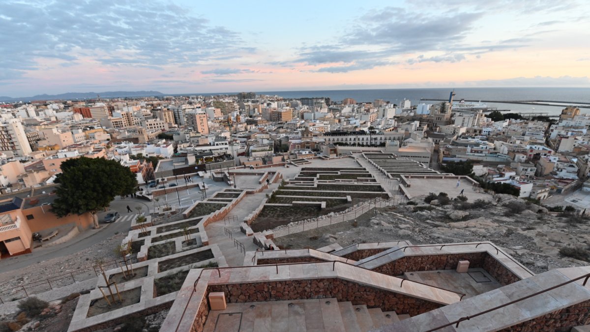 Subida al Cerro de San Cristóbal tras la actuación