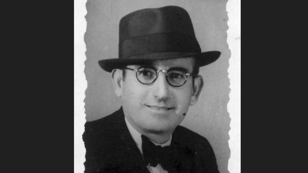 Don Francisco Pardo Morales en sus tiempos de juventud y felicidad.