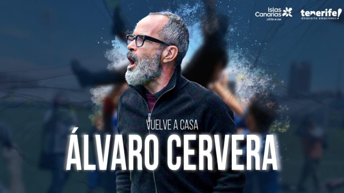 Álvaro Cervera espera salvar al Tenerife.