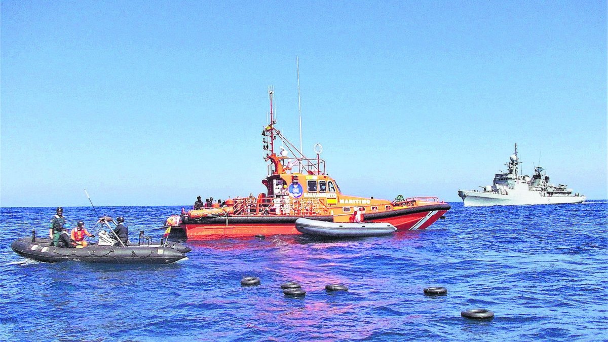 Imagen de archivo de una embarcación de Salvamento Marítimo.