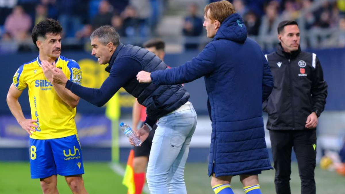 Garitano no conoce la derrota desde que llegó al Cádiz.