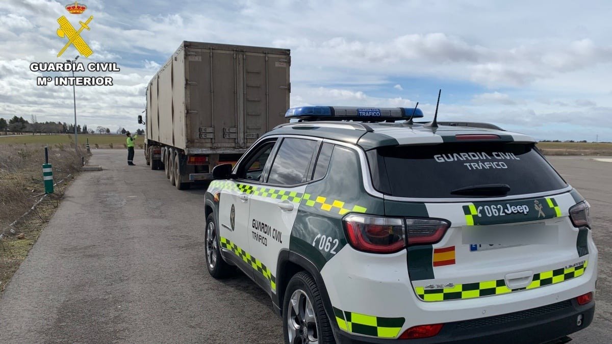 Operativo de la Guardia Civil de Albacete.