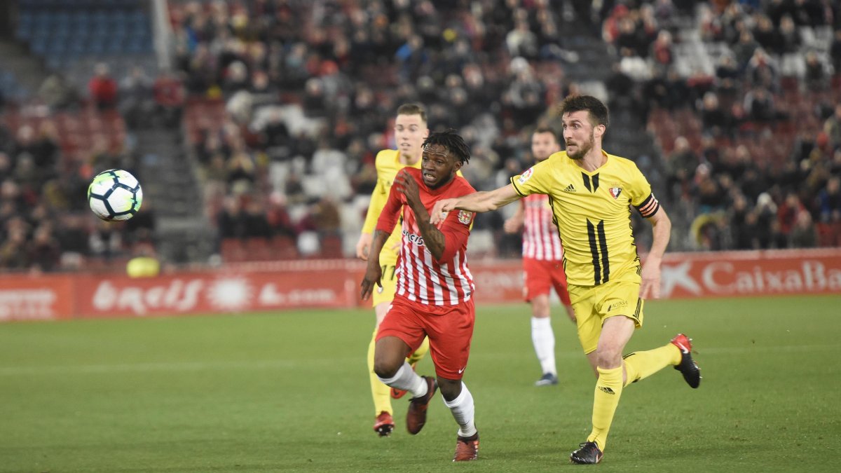 Lass firmó uno de sus mejores partidos ante Osasuna en el Mediterráneo.