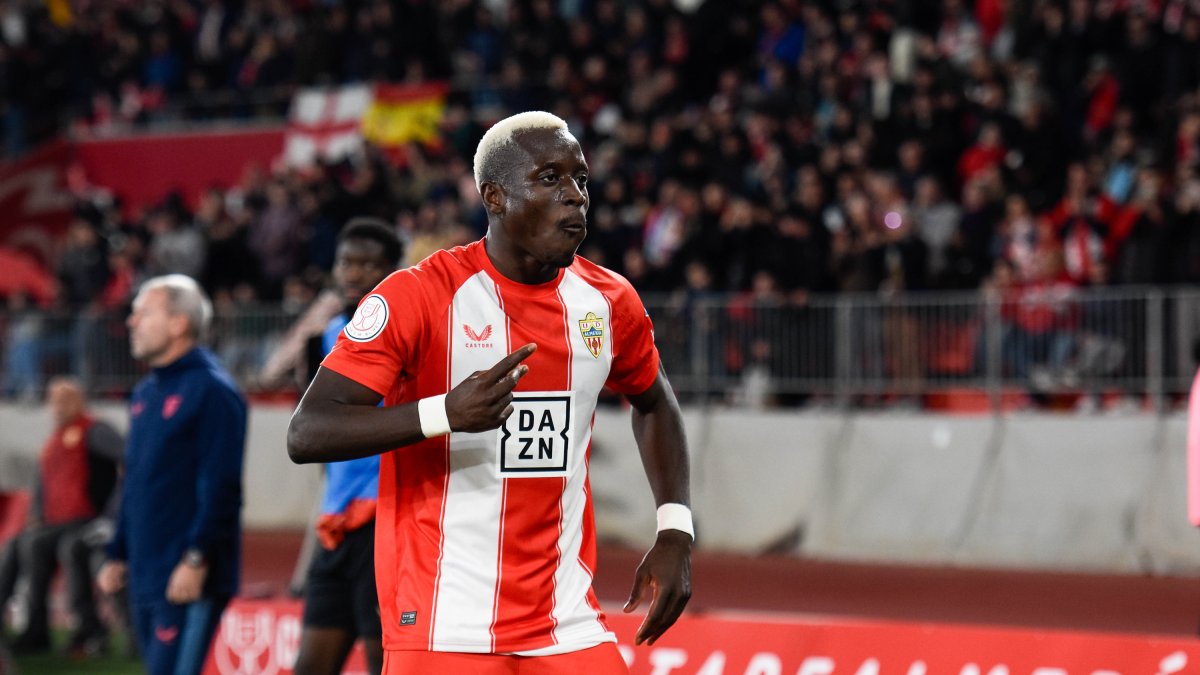 Lopy se ha convertido en la alegría del Almería en los últimos tres meses.