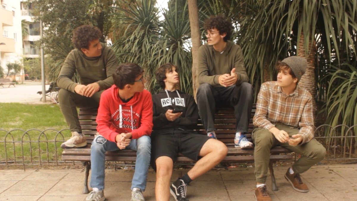 Fotograma del corto realizado por alumnado de 2º de Bachillerato Internacional del IES Celia Viñas.