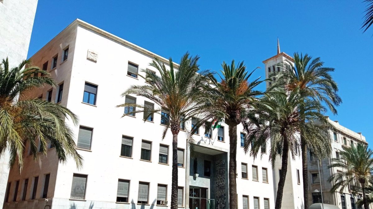 Imagen de la Audiencia Provincial de Almería.