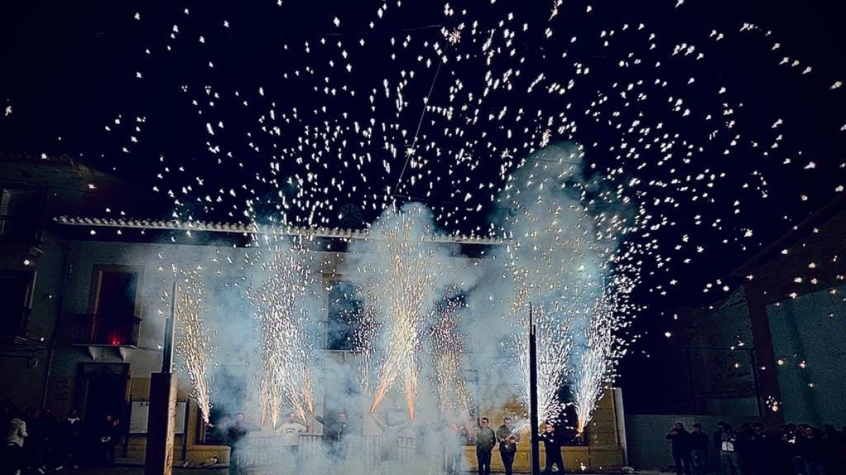 Tirada de carretillas en Cantoria en una edición anterior.