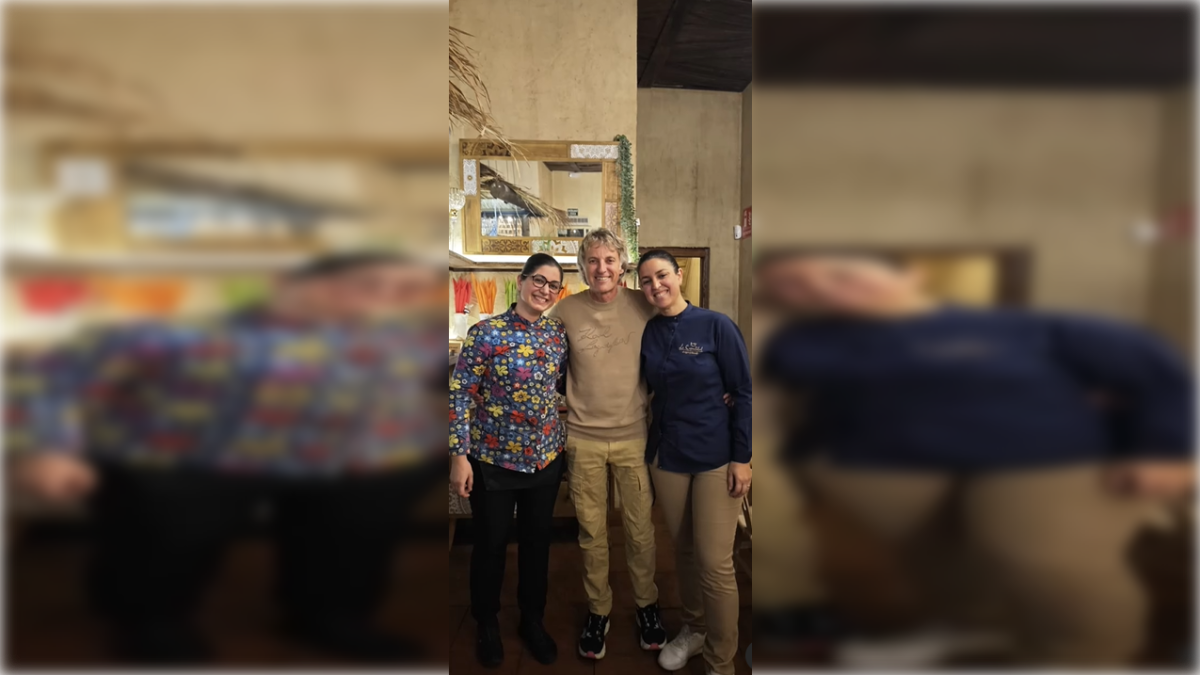 Calleja, junto a Jessica y Mercedes, las creadoras de La Casualidad.