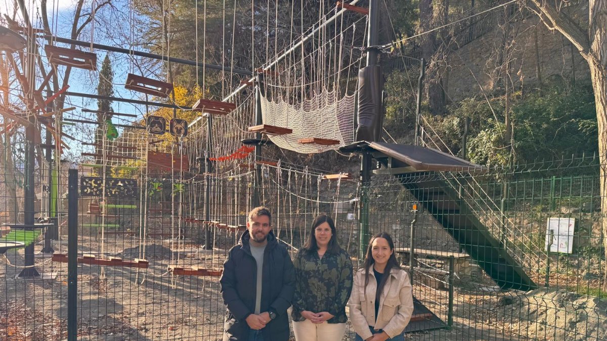 Visita institucional al Parque de Aventura de Laujar.