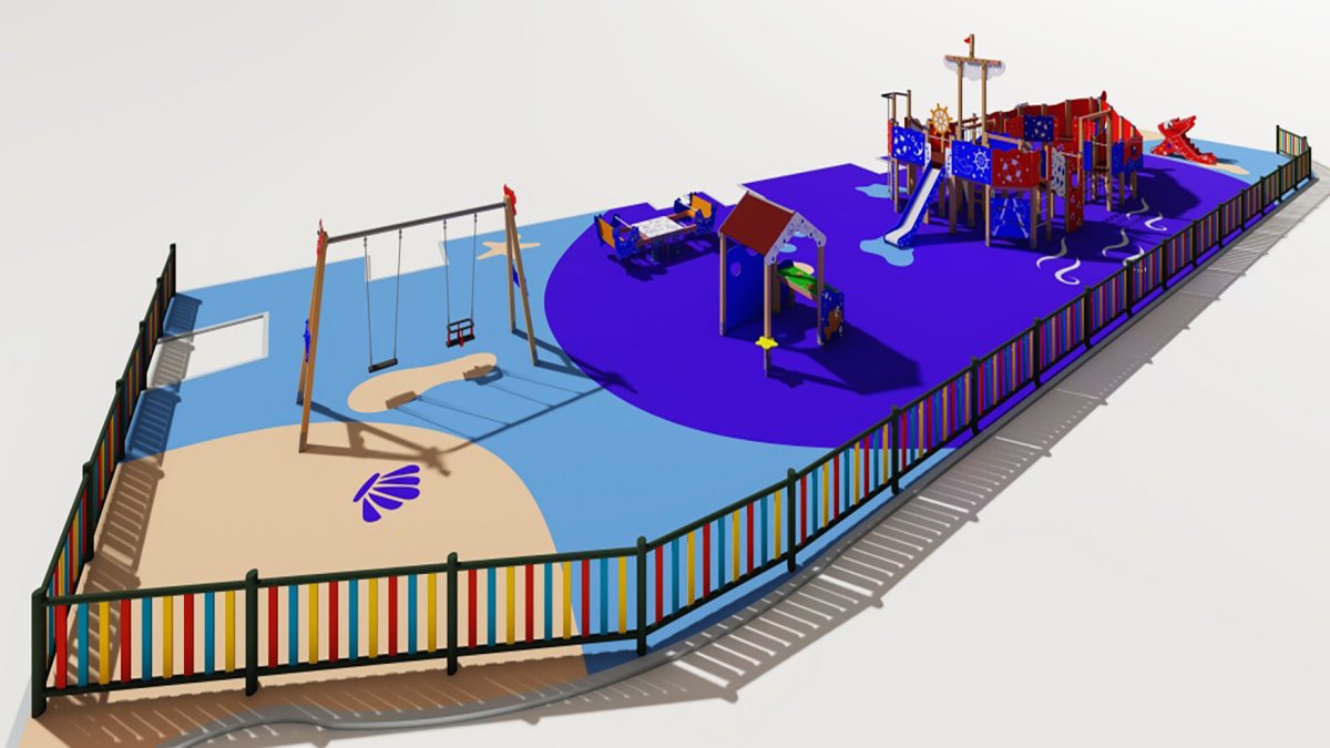 Prototipo del nuevo Parque Infantil de Garrucha.
