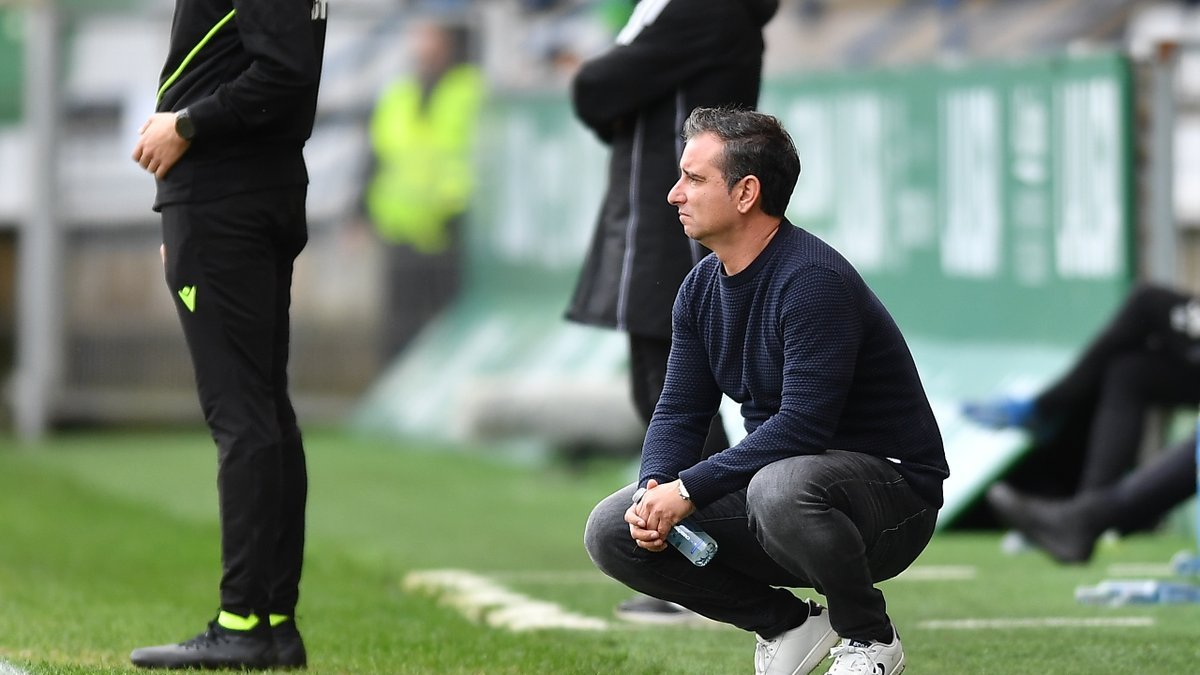 Jandro Castro finaliza su etapa en el Cartagena después de 16 jornadas de Liga al frente.