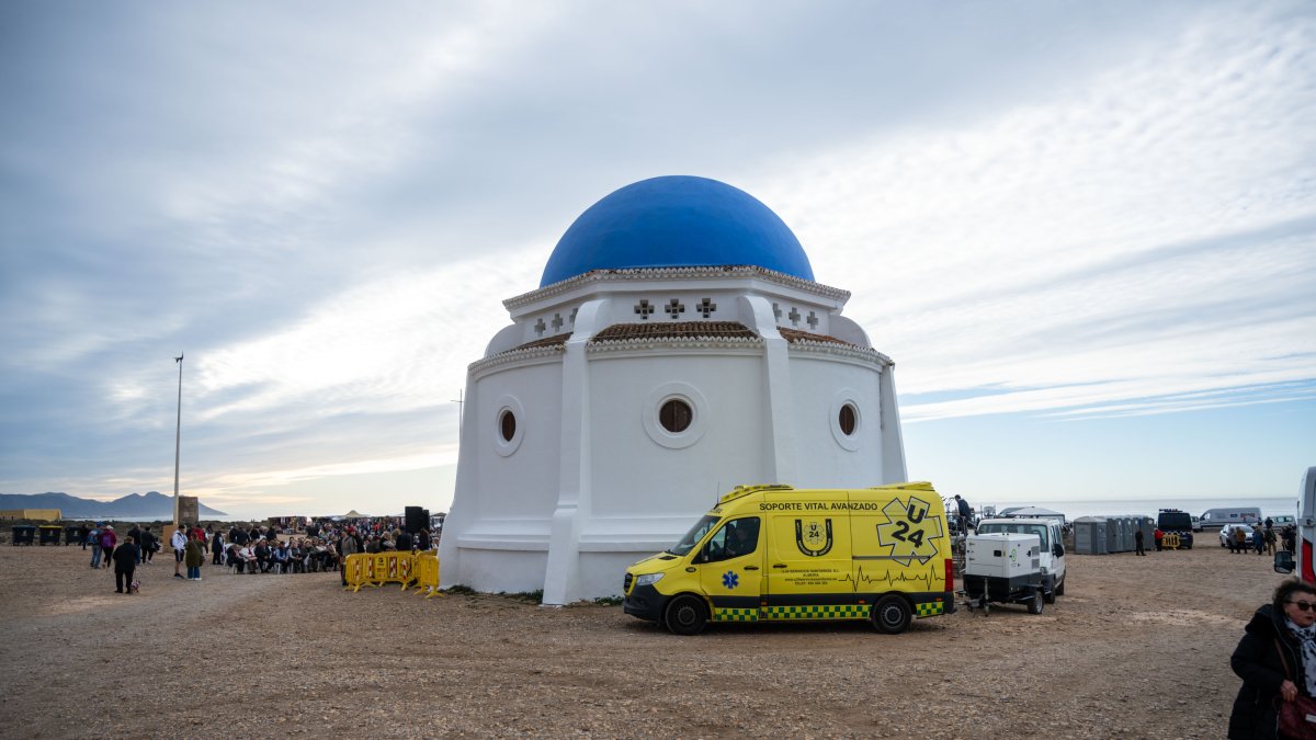 Dispositivo sanitario preparado para la Romería de Torregarcía.