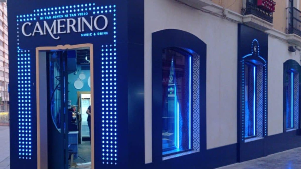 Camerino, junto a la circunvalación del Mercado, abrió en tiempos de pandemia.