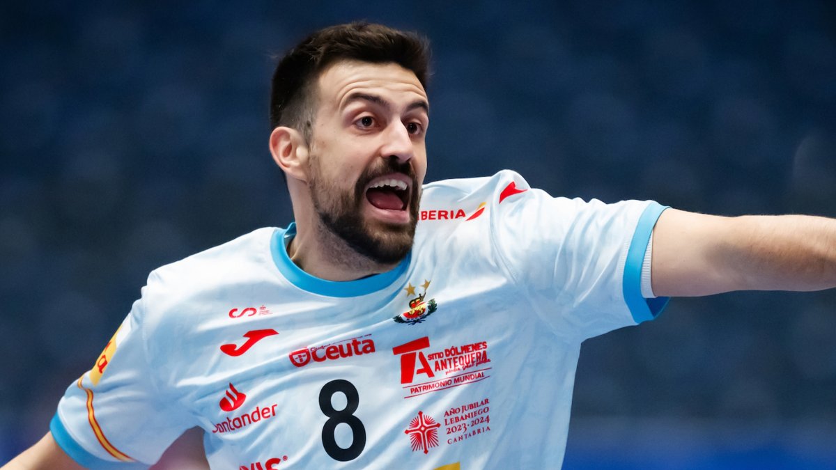 Agustín Casado es uno de los fijos de España y marcó en la segunda jornada del Mundial.