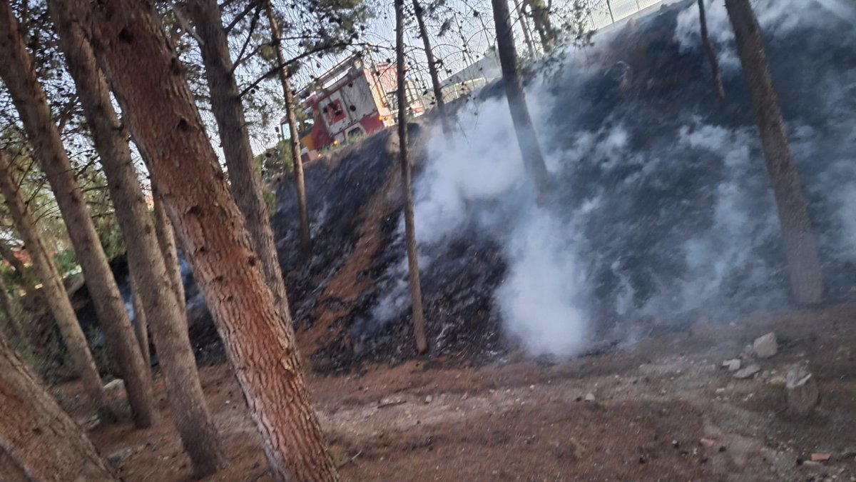 Uno de los incendios que han tenido lugar en el club.