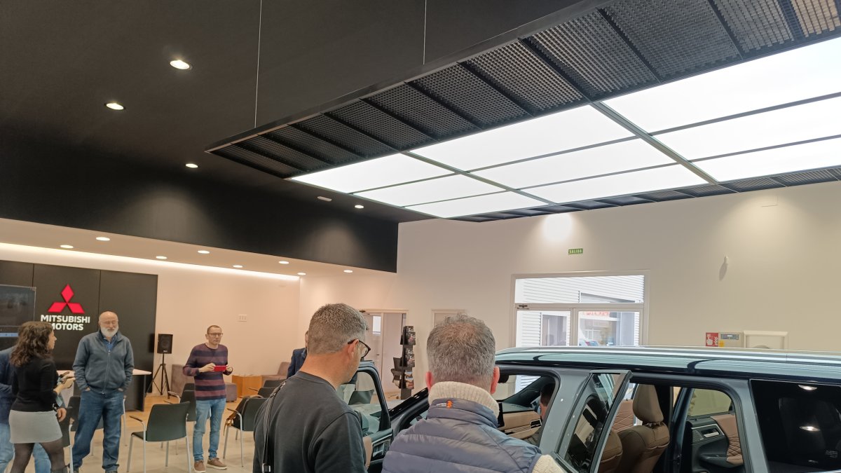 Momento de la presentación del nuevo Outlander PHEV 2025