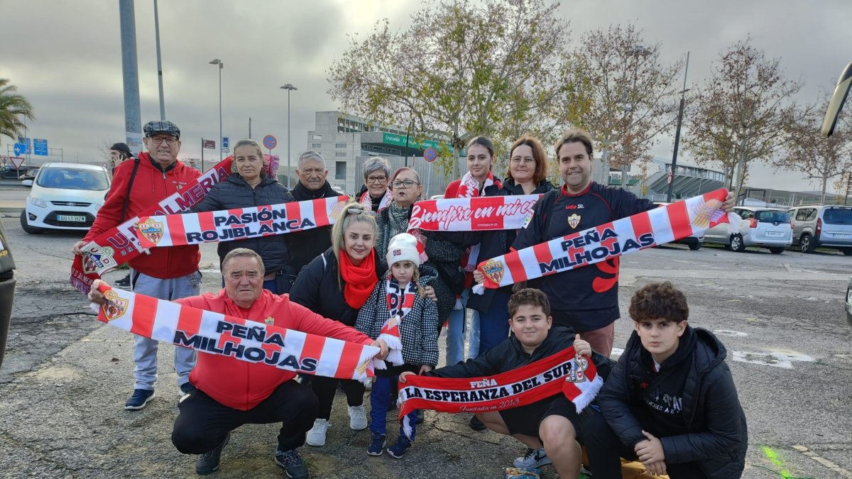 Nuevo desplazamiento para la UD Almería y su gran afición.