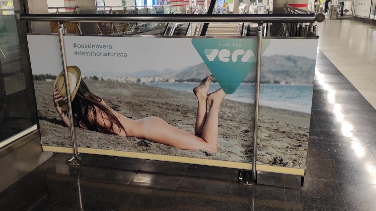 Una de las imágenes utilizadas en la campaña.